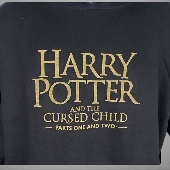 Harry Potter Cursed Child Hoodie XS NWT Broadway Lyric Theatre NYC - Picture 7 of 8